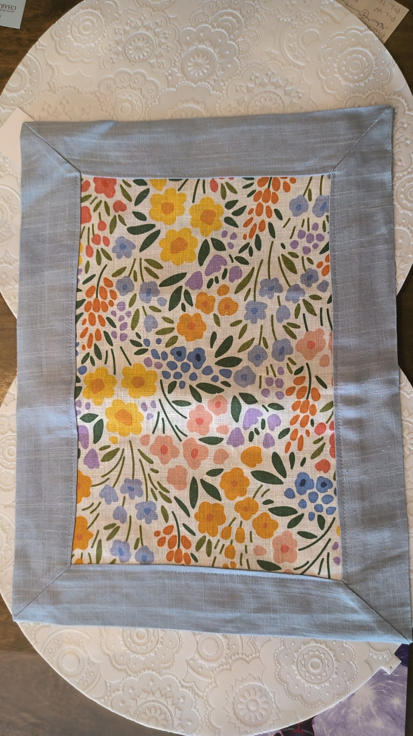 Placemat in cotton set of 2