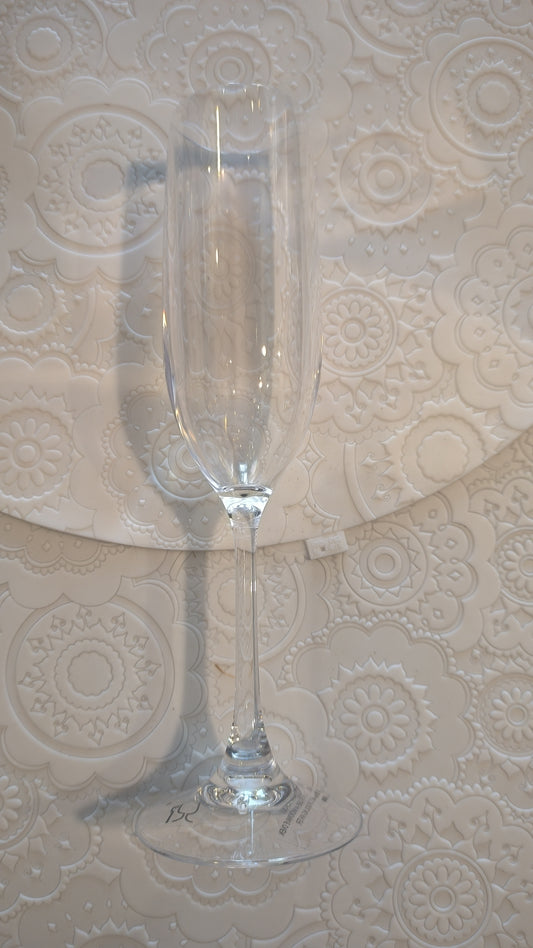 Methacrylate champagne glasses set of 6
