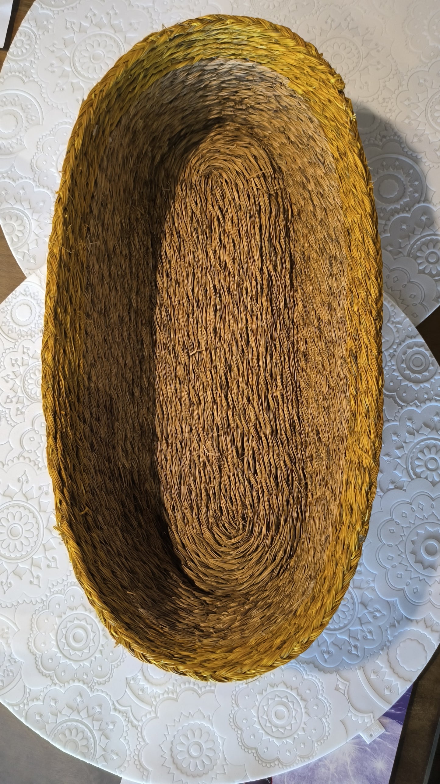 Bread basket in grass