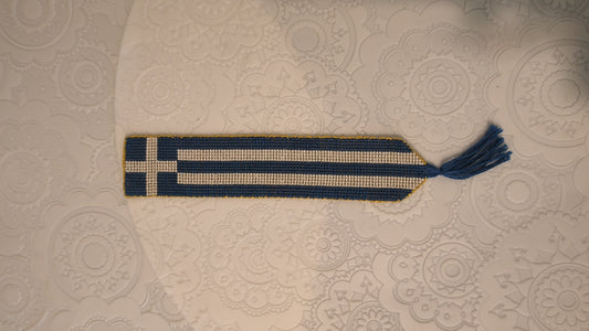 Greek flag bookmark